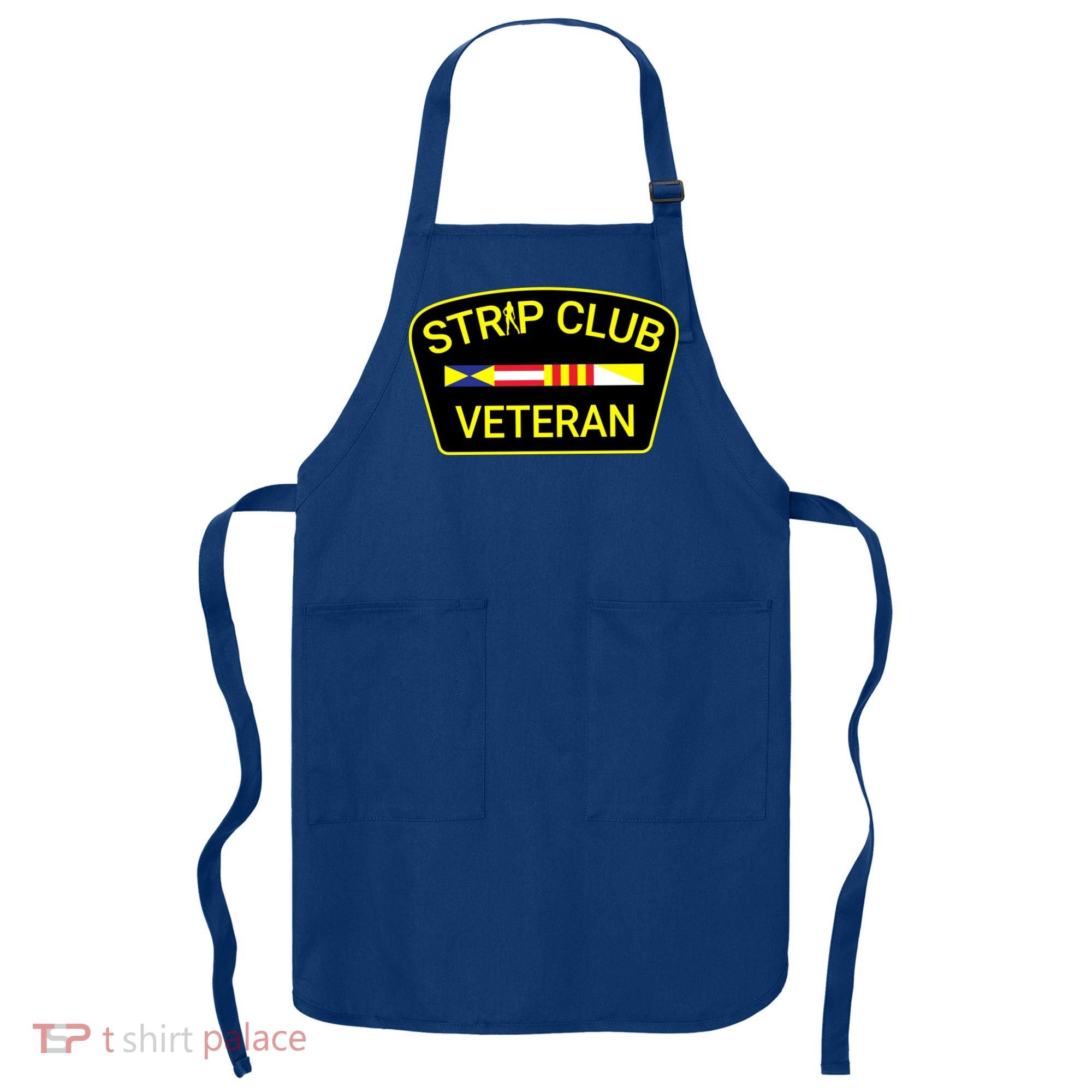 Funny Strip Club Veteran Apron