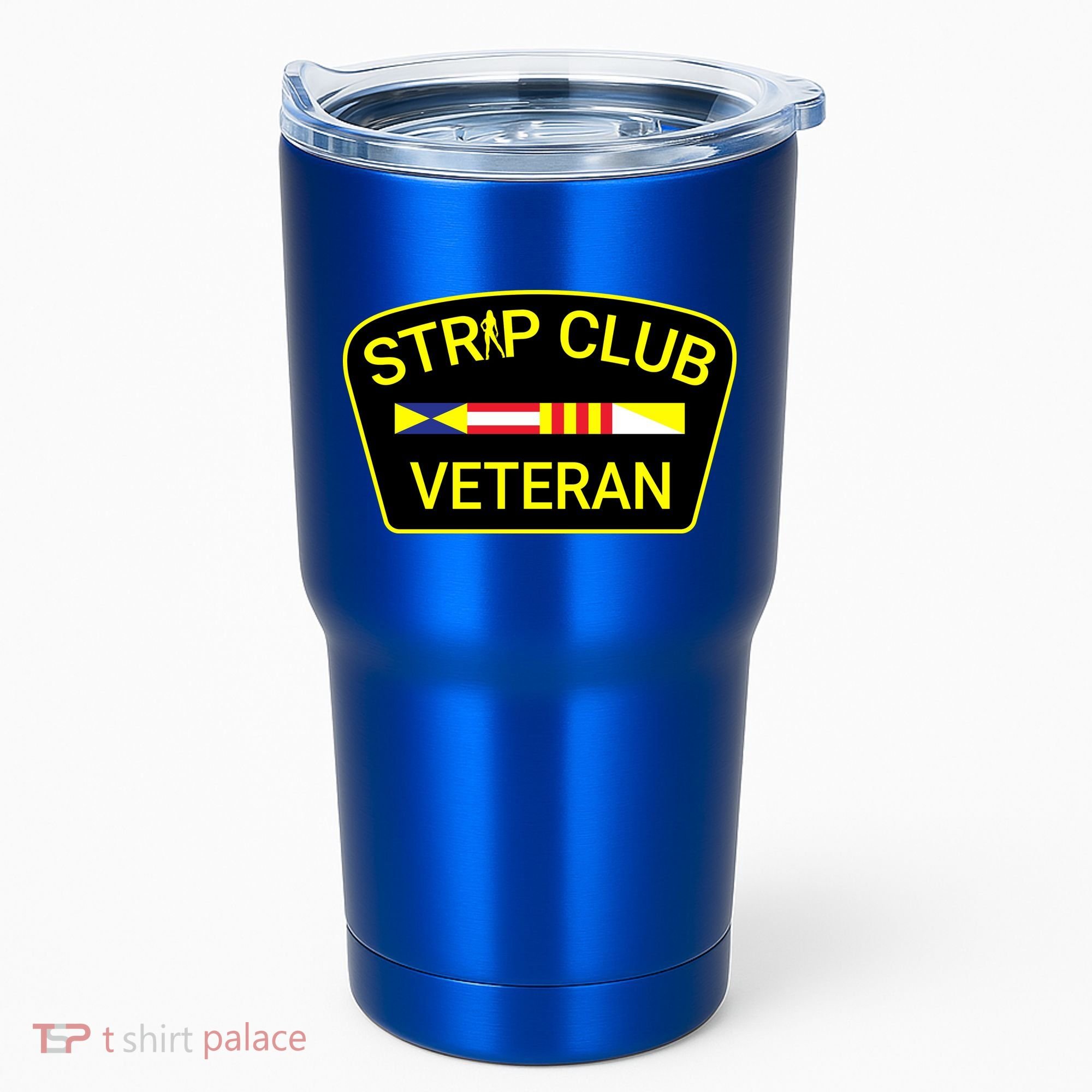 Funny Strip Club Veteran Tumbler