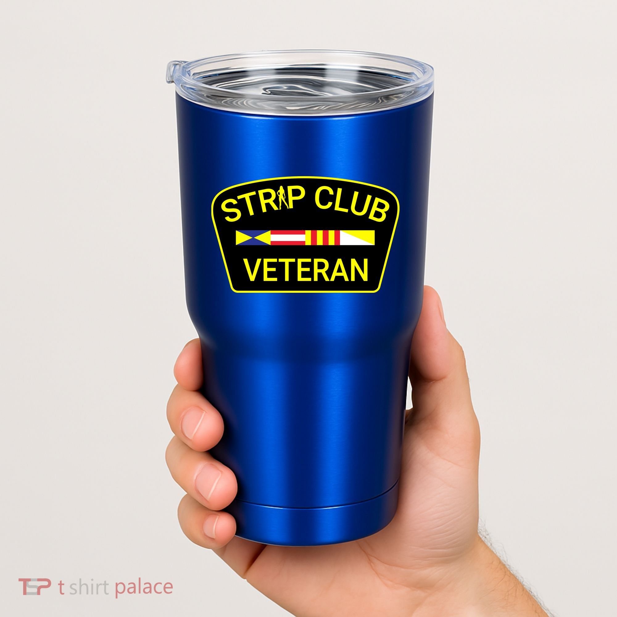 Funny Strip Club Veteran Tumbler