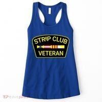 Funny Strip Club Veteran Women's Tank Top thumb 0
