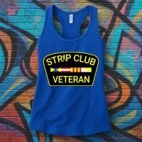 Funny Strip Club Veteran Women's Tank Top thumb 3