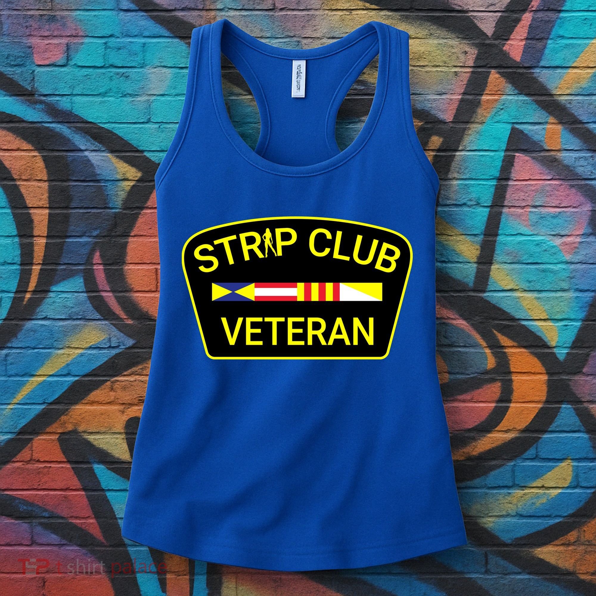 Funny Strip Club Veteran Women's Tank Top