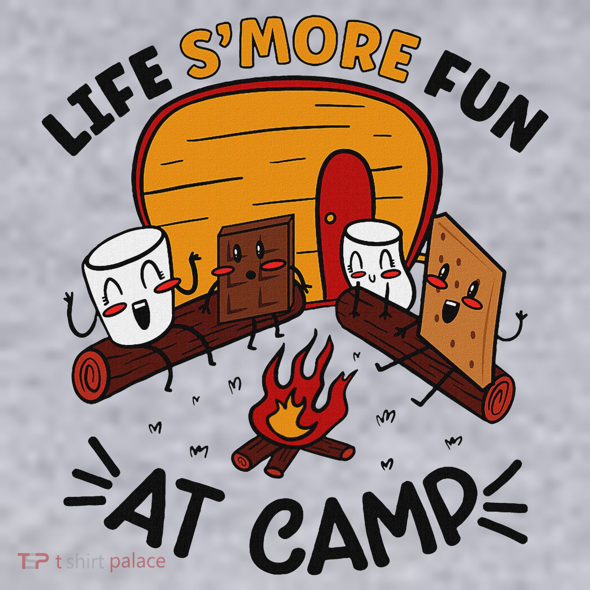 Funny SMores Camping Campfire Marshmallow Life SMore Fun Women's Sweatshirt