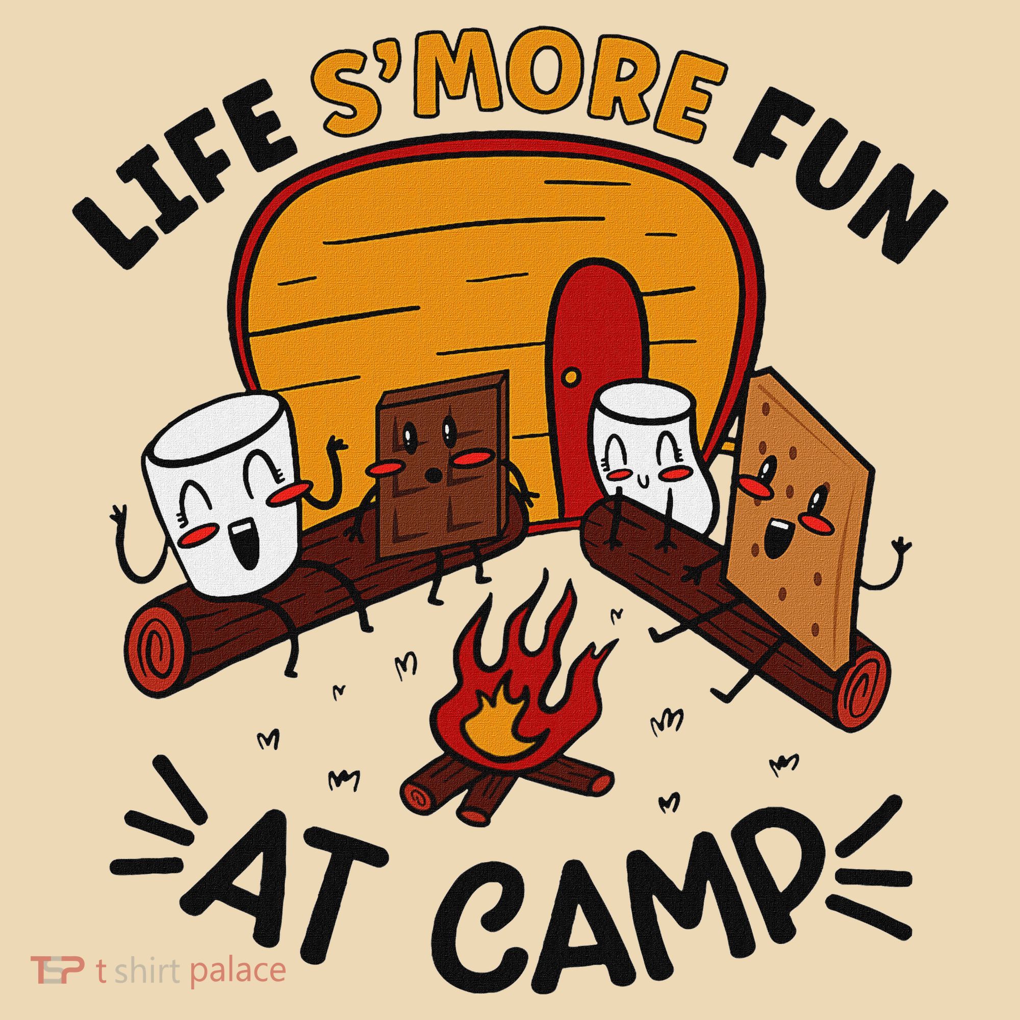 Funny SMores Camping Campfire Marshmallow Life SMore Fun Tote Bag