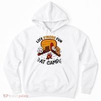Funny SMores Camping Campfire Marshmallow Life SMore Fun Hoodie thumb 0