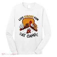 Funny SMores Camping Campfire Marshmallow Life SMore Fun Long Sleeve Shirt thumb 0