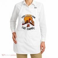 Funny SMores Camping Campfire Marshmallow Life SMore Fun Apron thumb 2