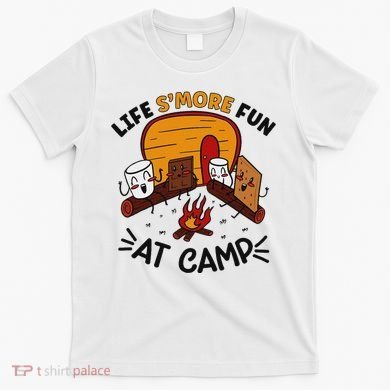 Funny SMores Camping Campfire Marshmallow Life SMore Fun T-Shirt