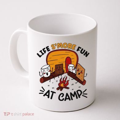 Funny SMores Camping Campfire Marshmallow Life SMore Fun Coffee Mug