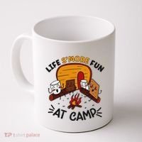 Funny SMores Camping Campfire Marshmallow Life SMore Fun Coffee Mug thumb 0