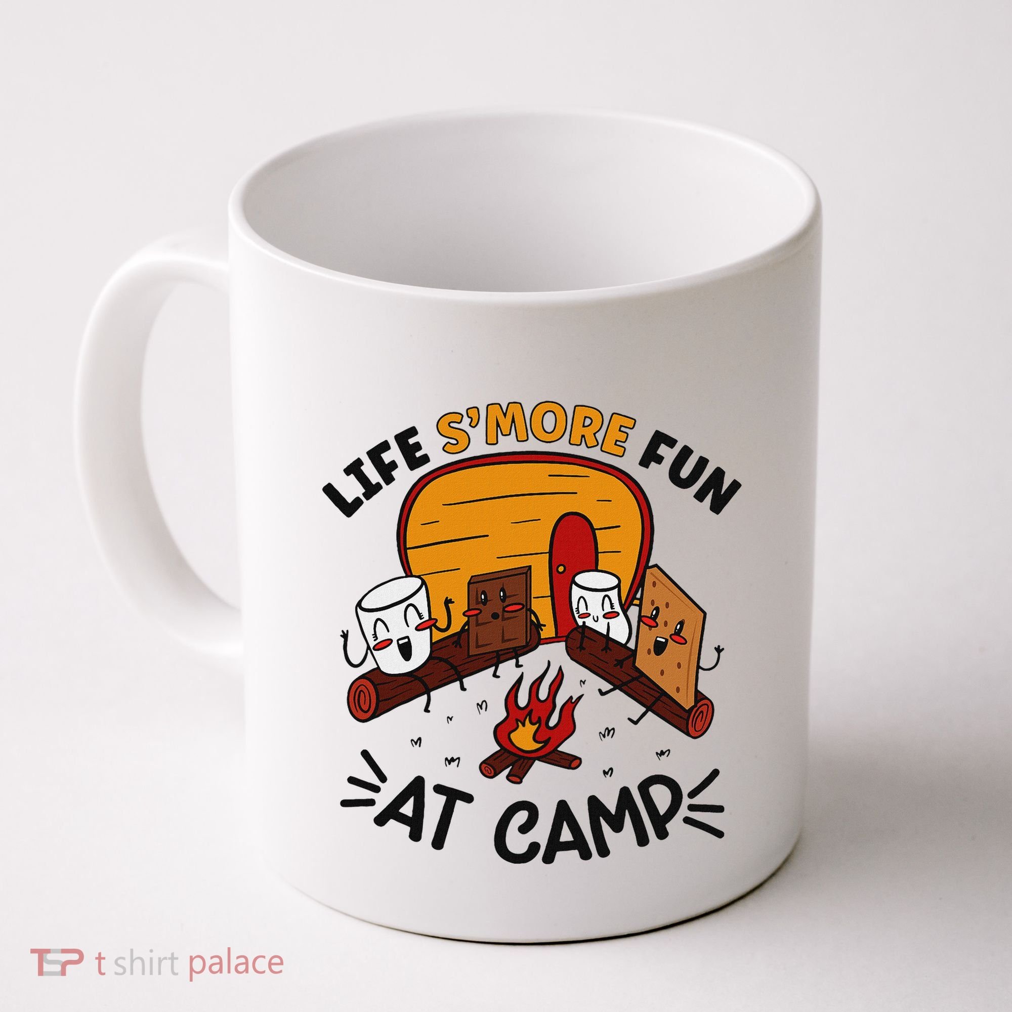 Funny SMores Camping Campfire Marshmallow Life SMore Fun Coffee Mug