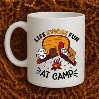 Funny SMores Camping Campfire Marshmallow Life SMore Fun Coffee Mug thumb 2