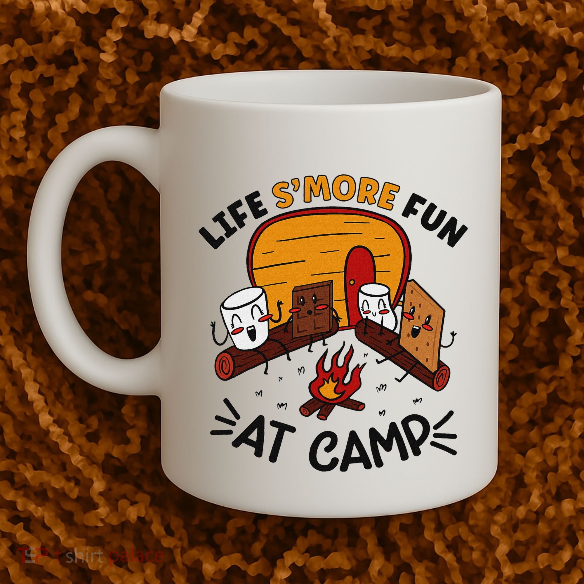 Funny SMores Camping Campfire Marshmallow Life SMore Fun Coffee Mug