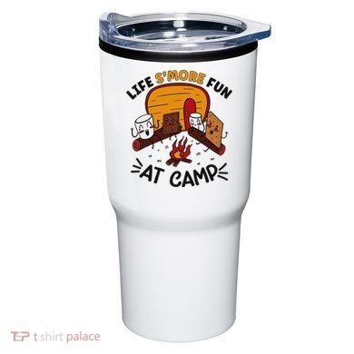 Funny SMores Camping Campfire Marshmallow Life SMore Fun Tumbler