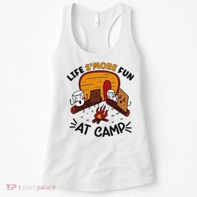 Funny SMores Camping Campfire Marshmallow Life SMore Fun Women's Tank Top