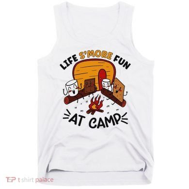 Funny SMores Camping Campfire Marshmallow Life SMore Fun Tank Top