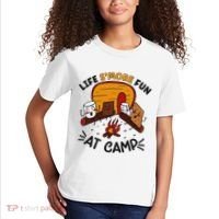 Funny SMores Camping Campfire Marshmallow Life SMore Fun Kids T-Shirt thumb 2