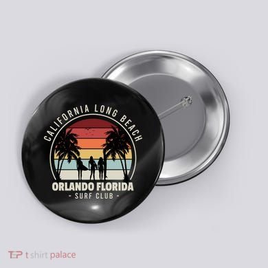 Florida Surf Club Button
