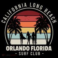 Florida Surf Club Ornament thumb 1