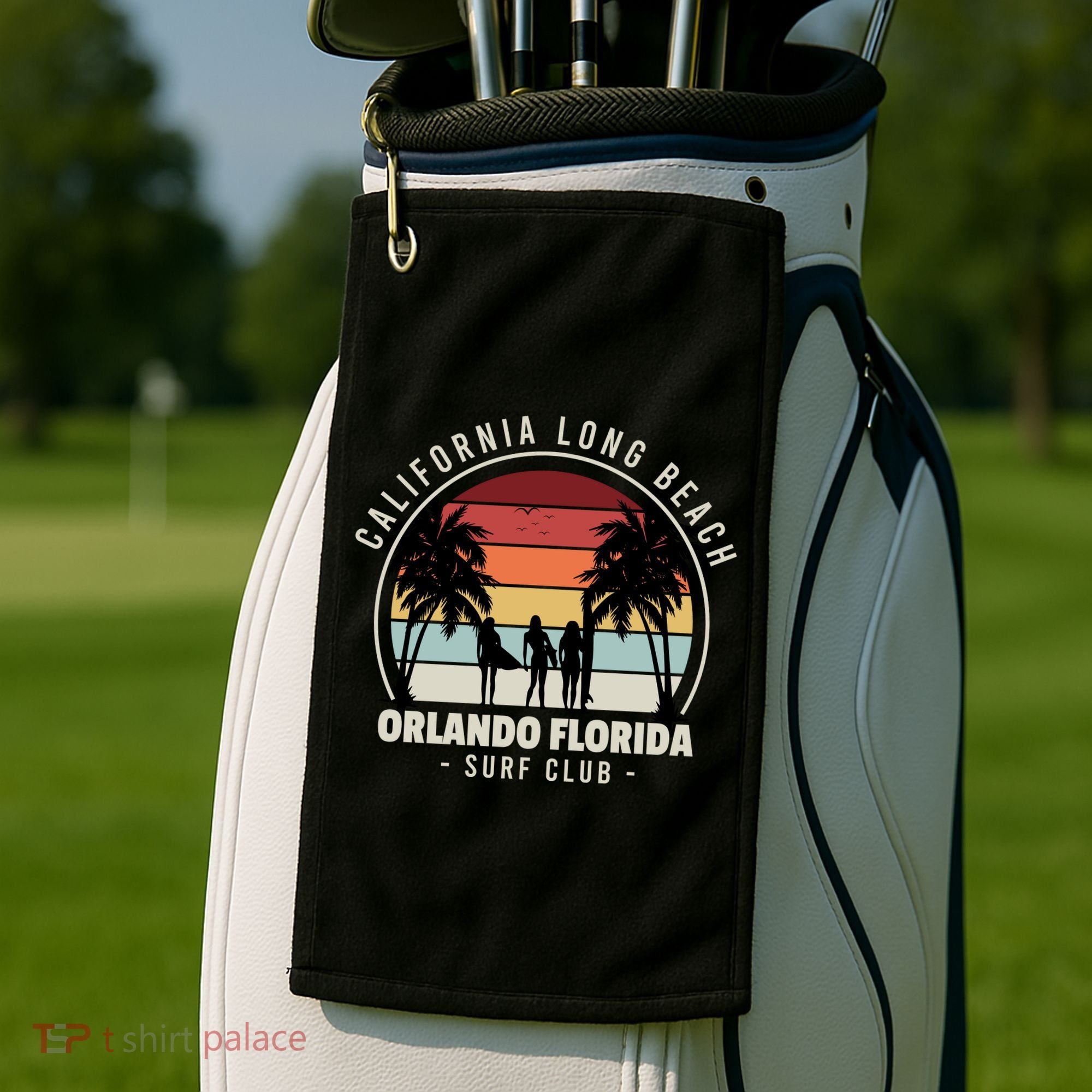 Florida Surf Club Golf Towel