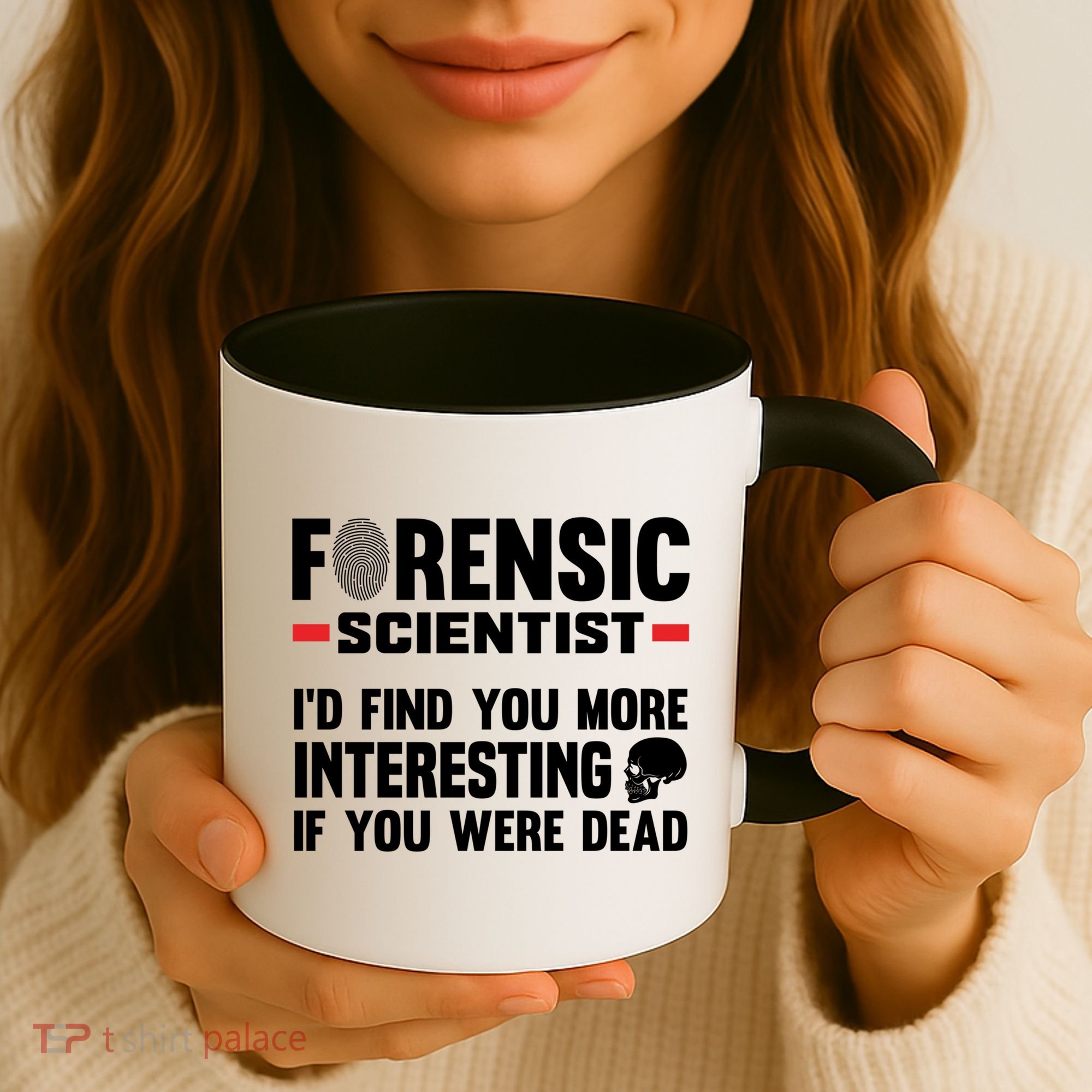 Forensic Scientist Coroner Forensics Science Student Gift Coffee Mug