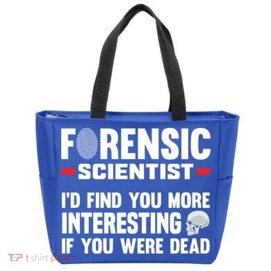 Forensic Scientist Coroner Forensics Science Student Gift Tote Bag