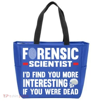 Forensic Scientist Coroner Forensics Science Student Gift Tote Bag