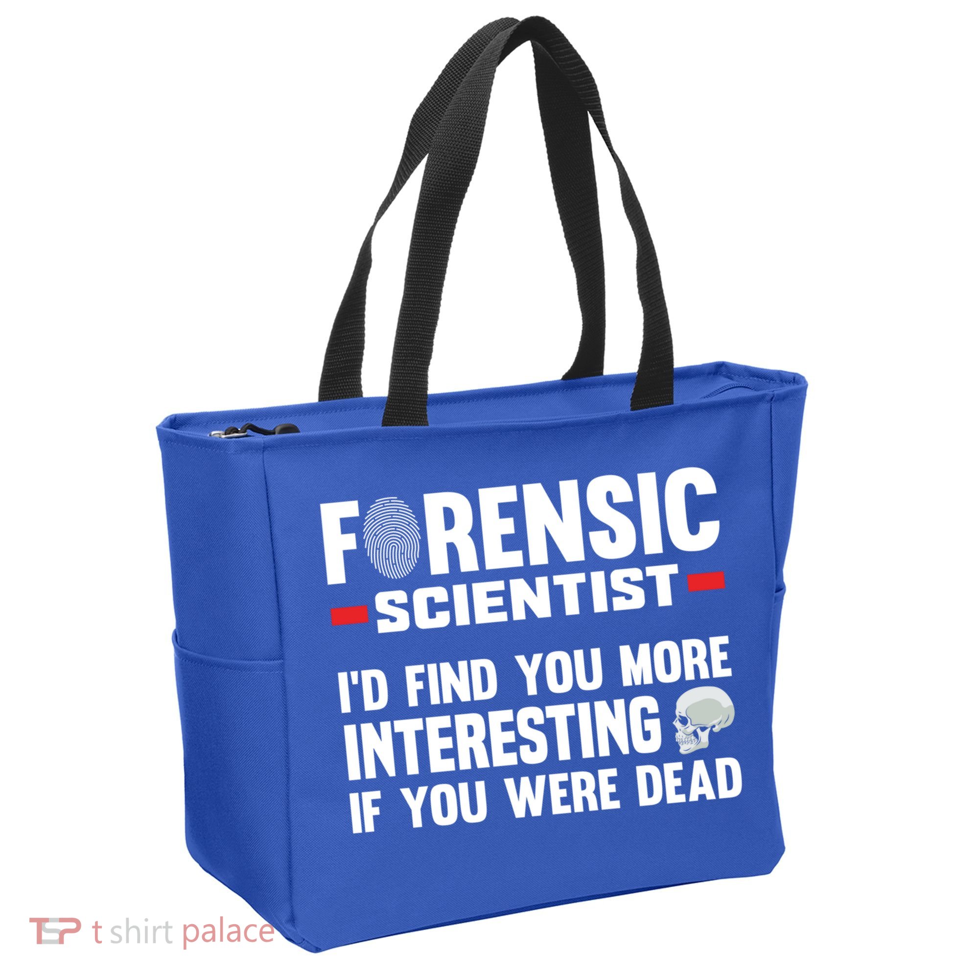 Forensic Scientist Coroner Forensics Science Student Gift Tote Bag