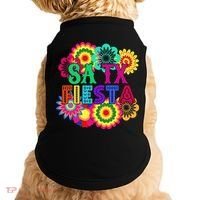 Fiesta Squad Cinco De Mayo Mexican Party San Antonio Texas Doggie Tank thumb 0