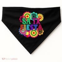Fiesta Squad Cinco De Mayo Mexican Party San Antonio Texas USA-Made Doggie Bandana thumb 0