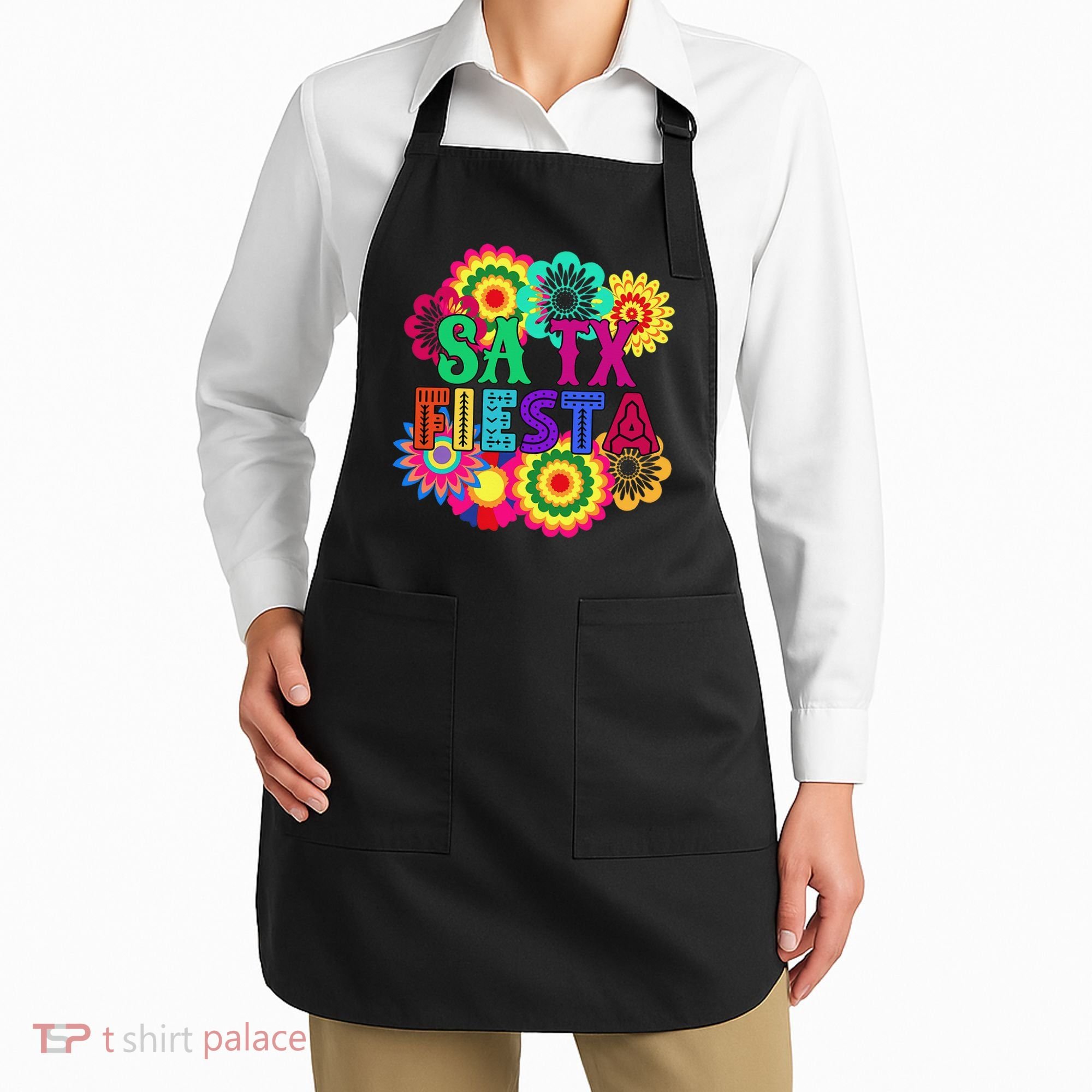 Fiesta Squad Cinco De Mayo Mexican Party San Antonio Texas Apron