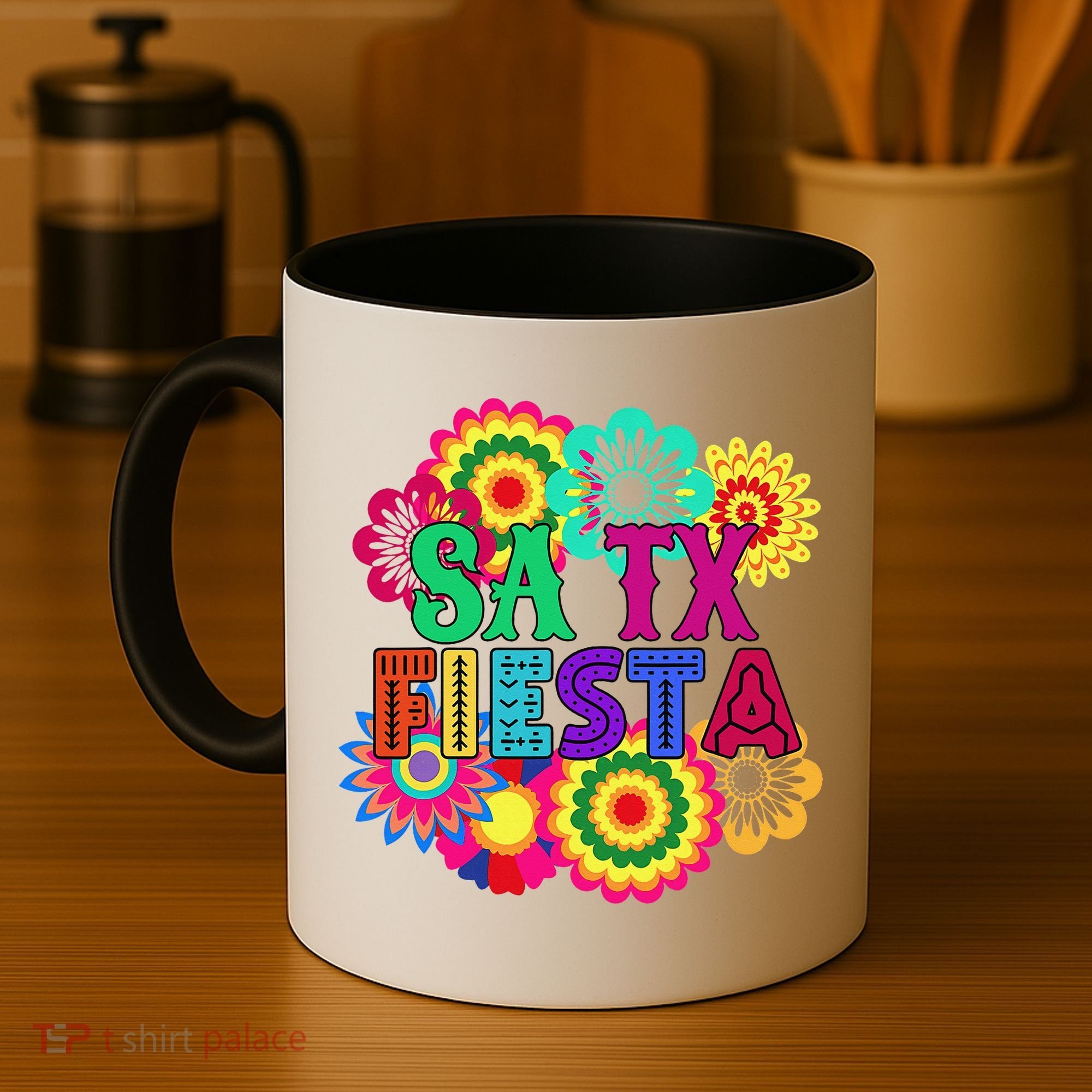 Fiesta Squad Cinco De Mayo Mexican Party San Antonio Texas Coffee Mug