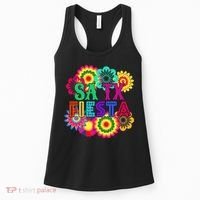 Fiesta Squad Cinco De Mayo Mexican Party San Antonio Texas Women's Tank Top thumb 0