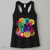 Fiesta Squad Cinco De Mayo Mexican Party San Antonio Texas Women's Tank Top thumb 3