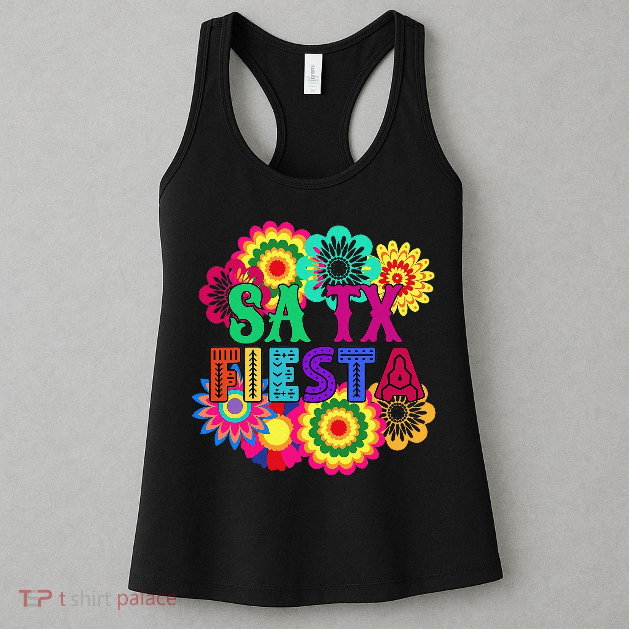 Fiesta Squad Cinco De Mayo Mexican Party San Antonio Texas Women's Tank Top