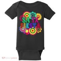 Fiesta Squad Cinco De Mayo Mexican Party San Antonio Texas Baby Bodysuit thumb 0