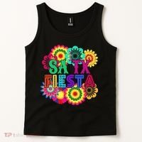 Fiesta Squad Cinco De Mayo Mexican Party San Antonio Texas Tank Top thumb 2