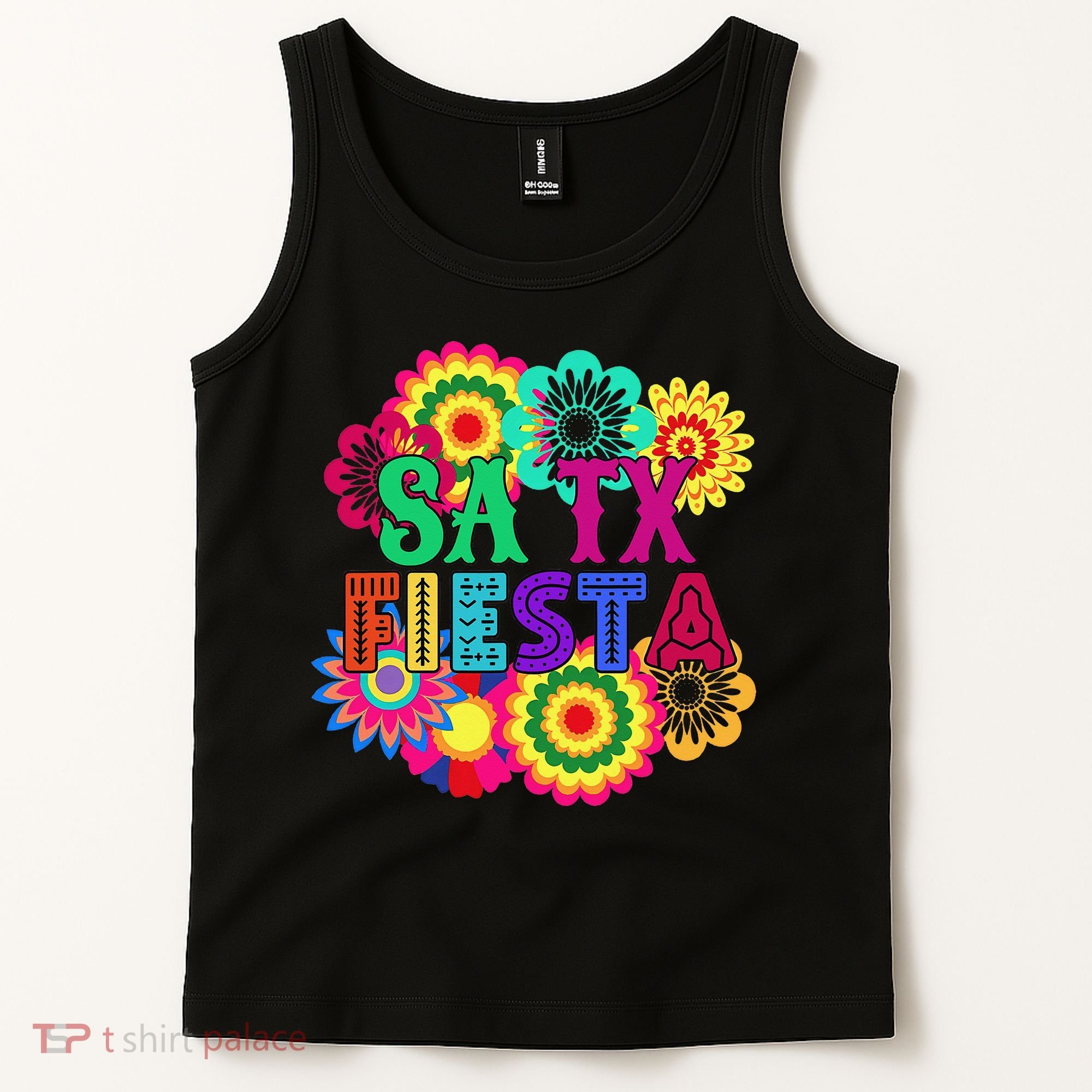 Fiesta Squad Cinco De Mayo Mexican Party San Antonio Texas Tank Top