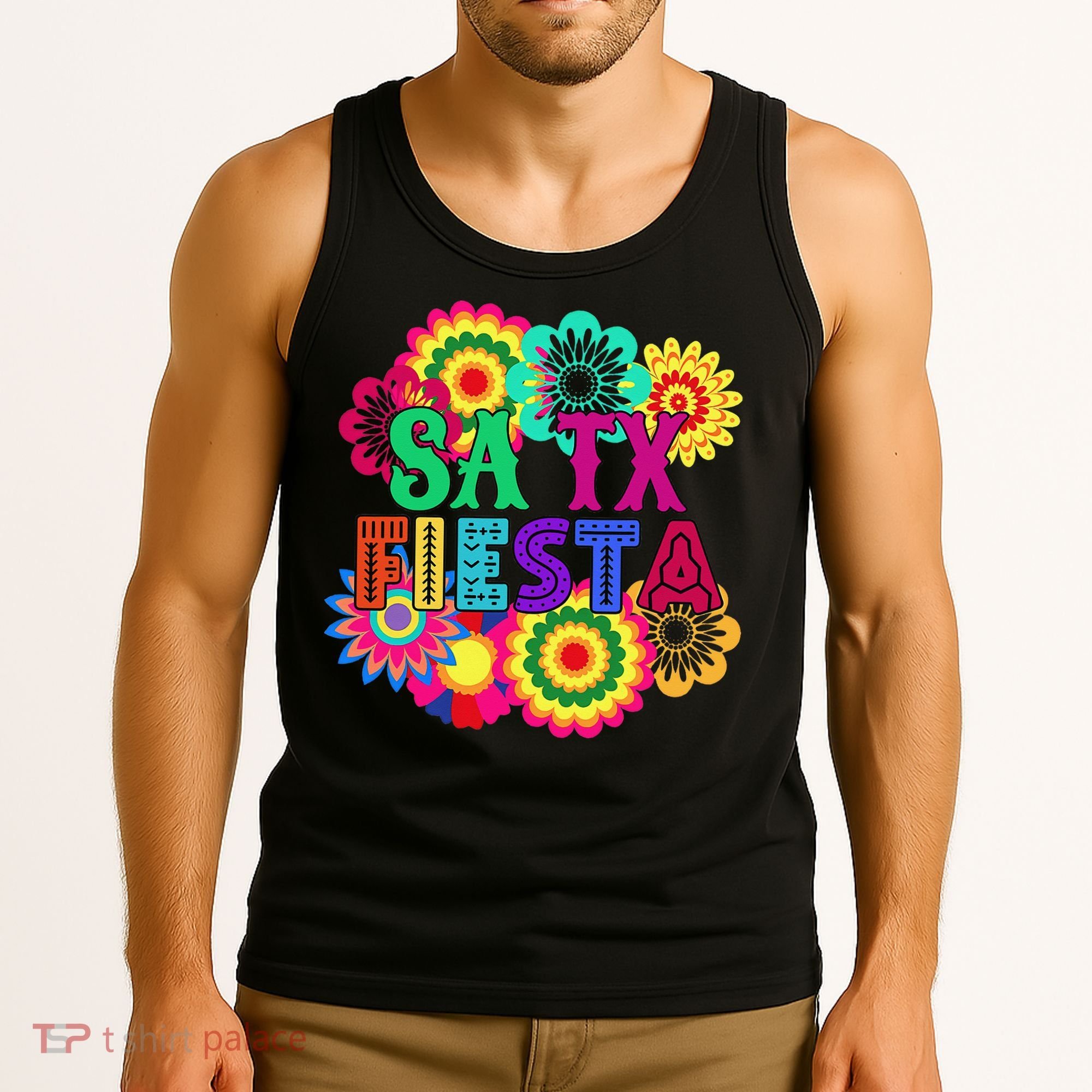 Fiesta Squad Cinco De Mayo Mexican Party San Antonio Texas Tank Top