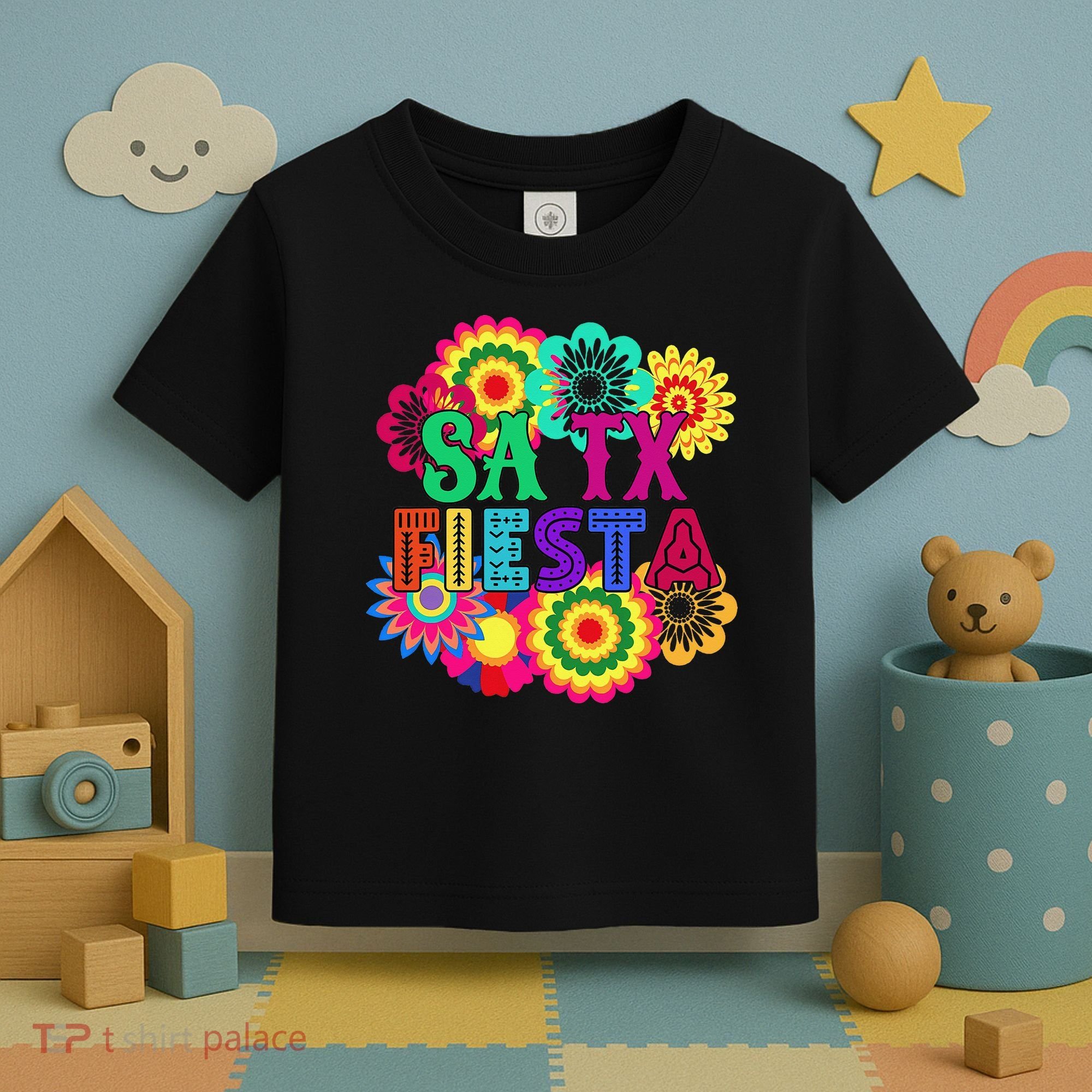 Fiesta Squad Cinco De Mayo Mexican Party San Antonio Texas Toddler T-Shirt