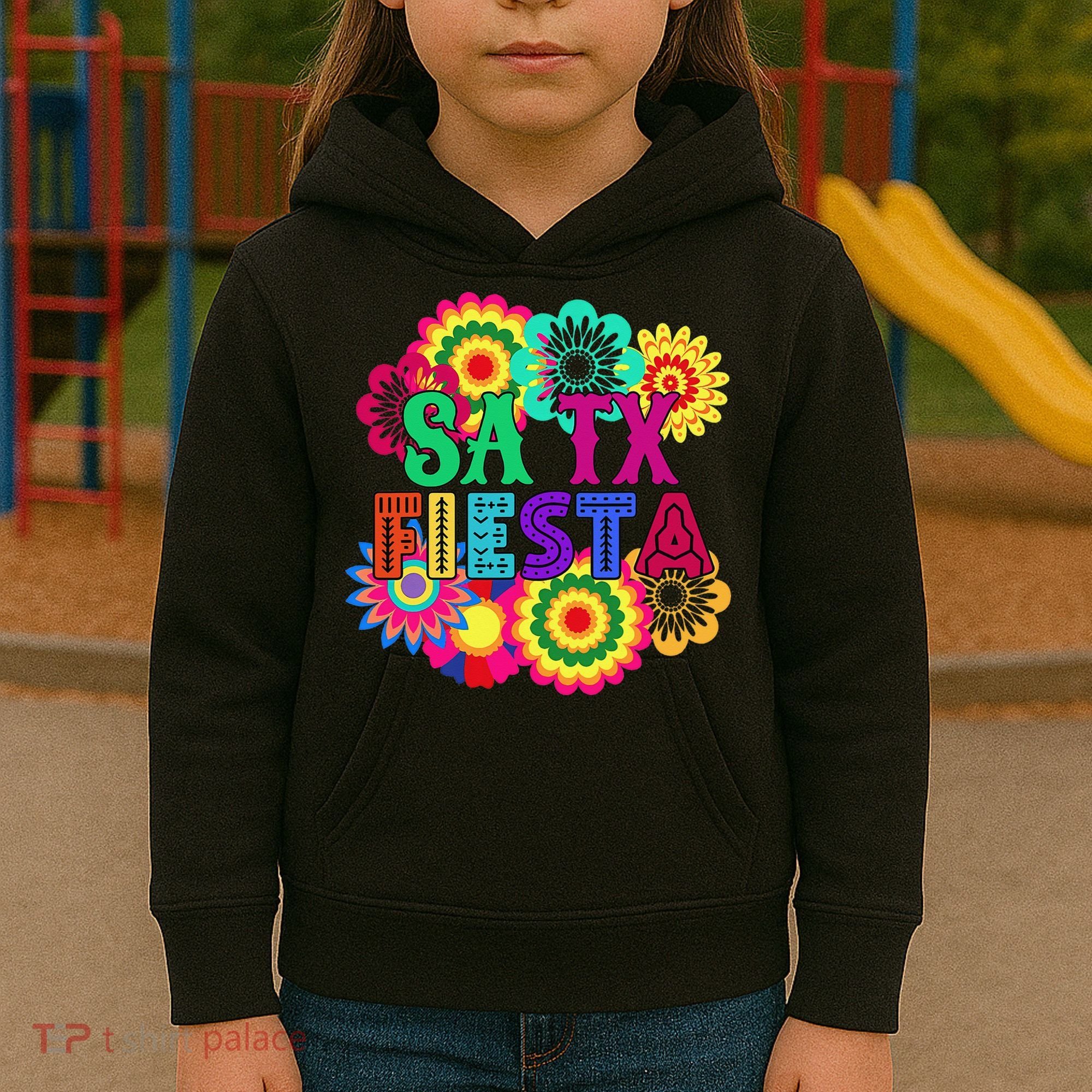 Fiesta Squad Cinco De Mayo Mexican Party San Antonio Texas Kids Hoodie
