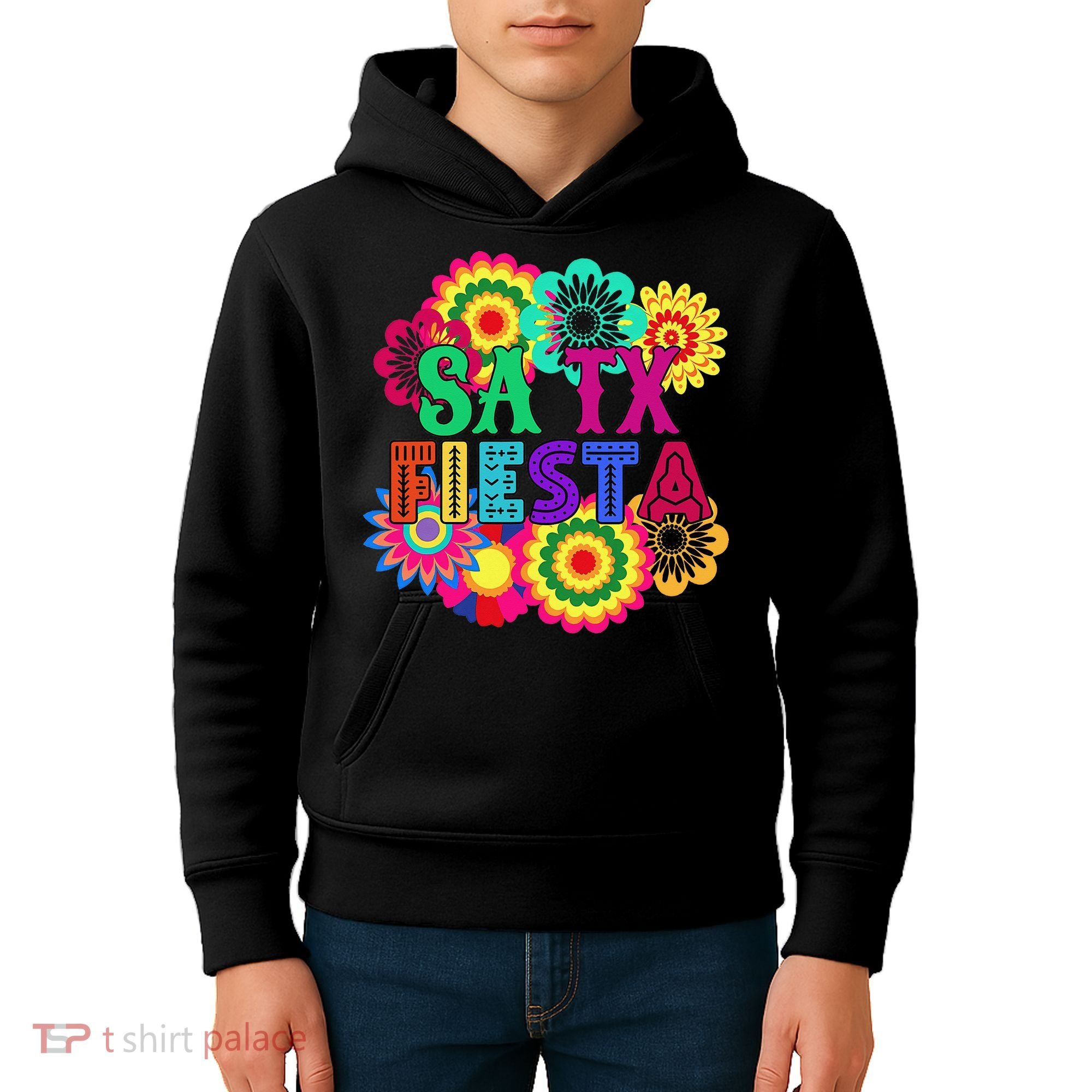 Fiesta Squad Cinco De Mayo Mexican Party San Antonio Texas Kids Hoodie