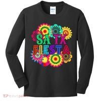 Fiesta Squad Cinco De Mayo Mexican Party San Antonio Texas Kids Long Sleeve Shirt thumb 0