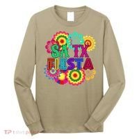 Fiesta Squad Cinco De Mayo Mexican Party San Antonio Texas Long Sleeve Shirt thumb 0