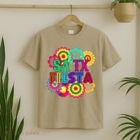 Fiesta Squad Cinco De Mayo Mexican Party San Antonio Texas T-Shirt thumb 2