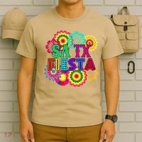 Fiesta Squad Cinco De Mayo Mexican Party San Antonio Texas T-Shirt thumb 6