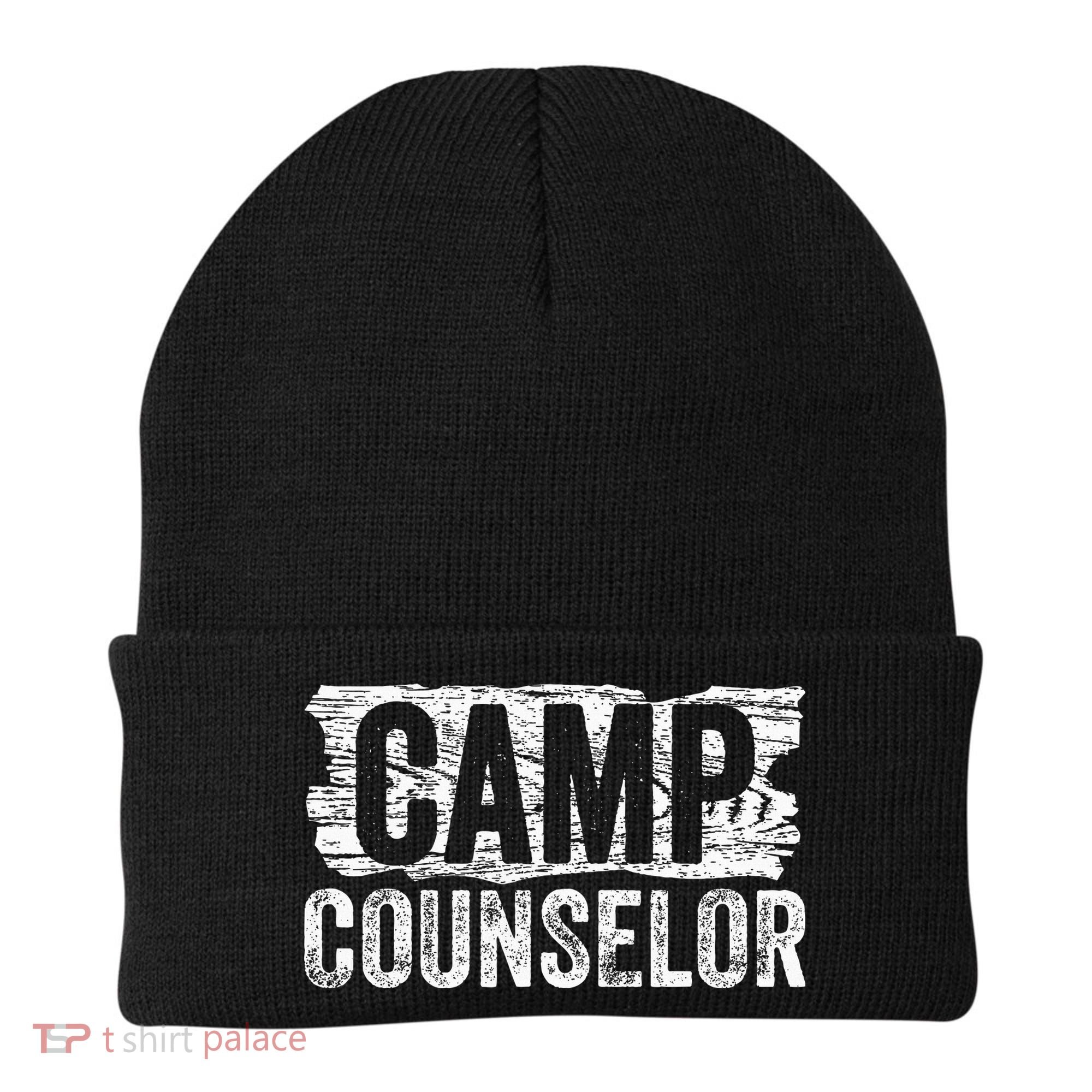 Funny Summer Camp Counselor Staff Director Teacher Beanie