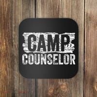Funny Summer Camp Counselor Staff Director Teacher Coaster thumb 0