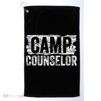 Funny Summer Camp Counselor Staff Director Teacher Golf Towel thumb 0
