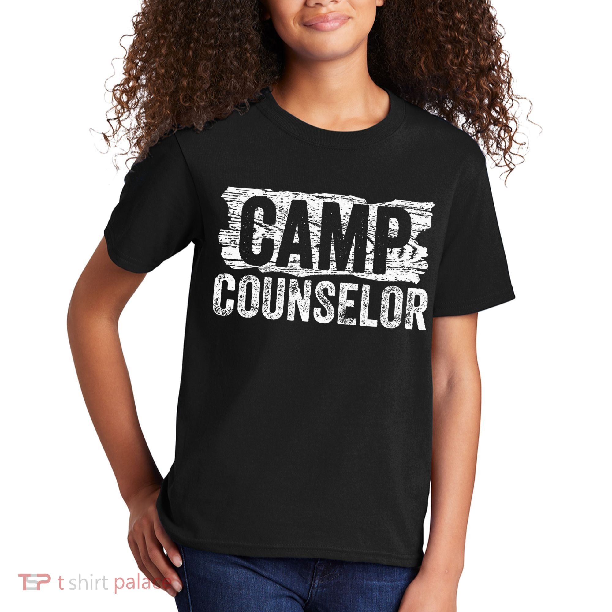Funny Summer Camp Counselor Staff Director Teacher Kids T-Shirt